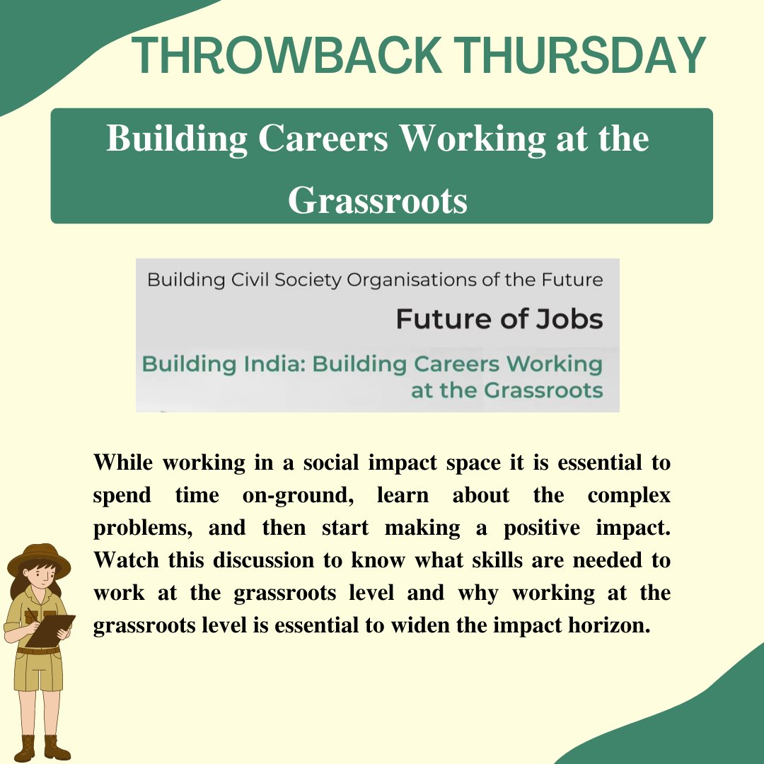 ArthanCareers's tweet photo. This #ThrowbackThursday we bring to you the discussion around building careers working at the grassroots.
#socialimpact #grassroots #ArthanBuildingCSOs https://t.co/Wj6EGgEEIk