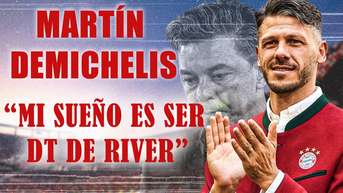 ELFUTBOLNUESTR1's tweet photo. 🚨#River #Bayernmunich 🚨

Según @BILD el Bayern no se interpondrá si #demichelis decide dejar el club para convertirse en el DT de River y está listó para dejarlo ir. 

El sucesor de #gallardoeterno cada vez más cerca de cumplir su sueño
https://t.co/uuECfvrTMp https://t.co/gNrSdOc5RF