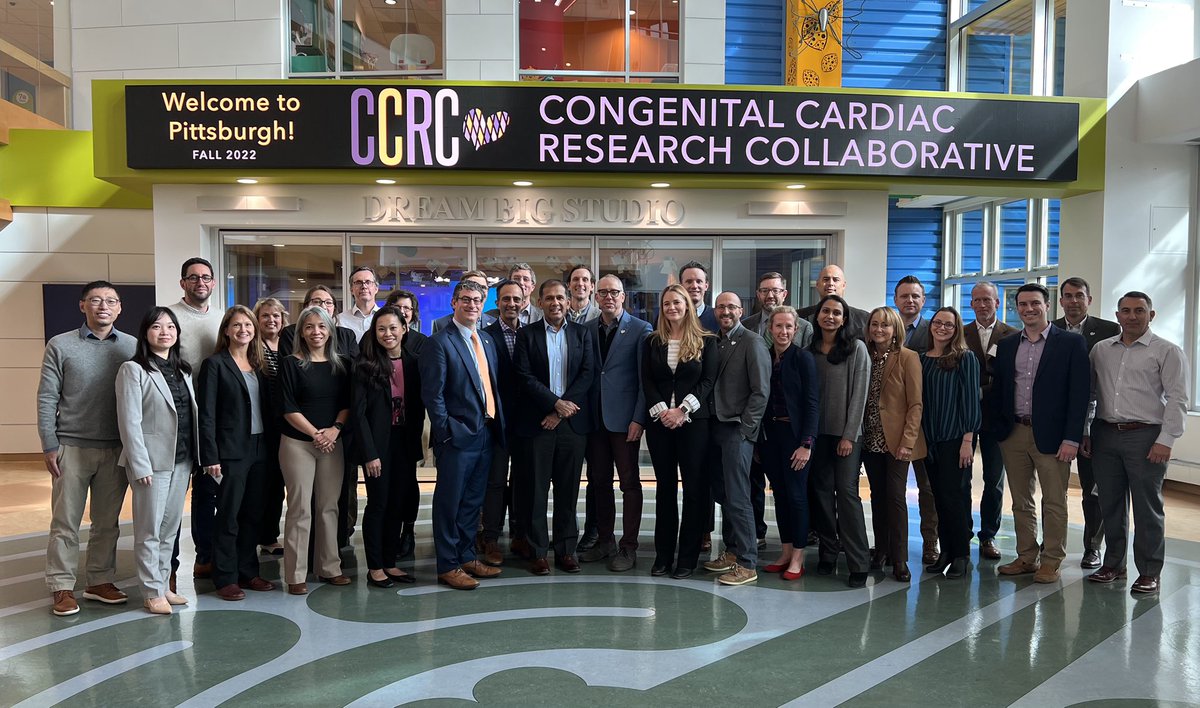 UPMC Heart and Vascular Institute (@hviupmc) on Twitter photo Proud to host the Fall 2022 <a href="/CCRCresearch/">Congenital Cardiac Research Collaborative</a> Meeting here at <a href="/ChildrensPgh/">UPMC Children's Hospital of Pittsburgh</a>! Representing <a href="/TexasChildrens/">Texas Children's</a> <a href="/MottChildren/">C.S. Mott Children's</a> <a href="/CincyKidsHeart/">Cincinnati Children's Heart Institute</a> <a href="/UCSFChildrens/">UCSF Benioff SF</a> <a href="/StanfordChild/">Stanford Children's</a> <a href="/ChildrensPhila/">Children's Hospital</a> <a href="/VUMChealth/">Vanderbilt Health</a> <a href="/ColumbiaMed/">Columbia Medicine</a> <a href="/ChildrensNatl/">Children's National Hospital 🏥</a> <a href="/seattlechildren/">Seattle Children's</a> and more! <a href="/UPMCnews/">UPMC</a> <a href="/PittPediatrics/">Pitt Department of Pediatrics</a> Proud to host the Fall 2022 <a href="/CCRCresearch/">Congenital Cardiac Research Collaborative</a> Meeting here at <a href="/ChildrensPgh/">UPMC Children's Hospital of Pittsburgh</a>! Representing <a href="/TexasChildrens/">Texas Children's</a> <a href="/MottChildren/">C.S. Mott Children's</a> <a href="/CincyKidsHeart/">Cincinnati Children's Heart Institute</a> <a href="/UCSFChildrens/">UCSF Benioff SF</a> <a href="/StanfordChild/">Stanford Children's</a> <a href="/ChildrensPhila/">Children's Hospital</a> <a href="/VUMChealth/">Vanderbilt Health</a> <a href="/ColumbiaMed/">Columbia Medicine</a> <a href="/ChildrensNatl/">Children's National Hospital 🏥</a> <a href="/seattlechildren/">Seattle Children's</a> and more! <a href="/UPMCnews/">UPMC</a> <a href="/PittPediatrics/">Pitt Department of Pediatrics</a>