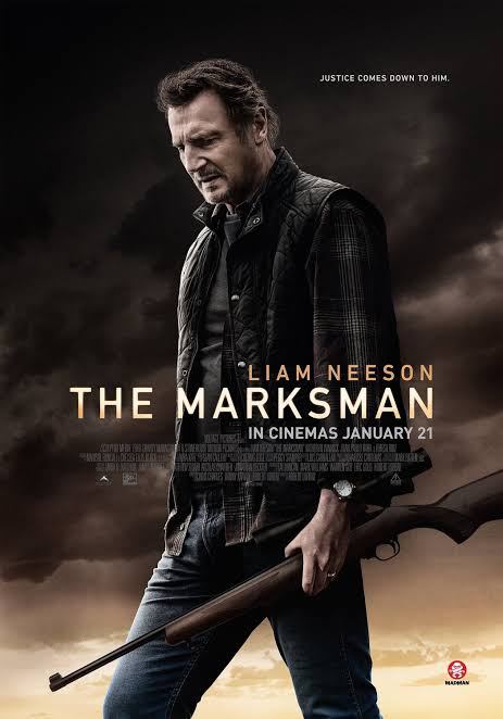 CinemaRareIN's tweet photo. A rancher on the Arizona border becomes the unlikely defender of a young Mexican boy desperately fleeing the cartel assassins who've pursued him into the U.S.

#TheMarksman (2021) by #RobertLorenz, ft. #LiamNeeson &amp; #JacobPerez, now streaming on @PrimeVideoIN. https://t.co/UpnjELesR3