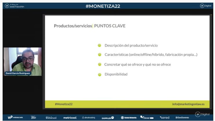 #MONETIZA22 🪙 🪙 2° Día

Continúa con las claves...

🎙 <a href="/DavidGarcia_Rod/">David García</a> de <a href="/MktOnlaw/">Marketing Onlaw</a>
 
☆ Protección de datos para eCommerce (las 7 claves para poder dormir tranquilo) ☆

Lo vemos en Vivo acá 👇
youtube.com/watch?v=lsejRc…