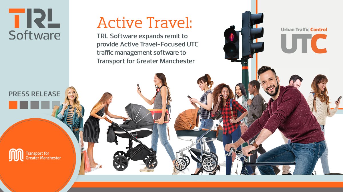 TRLSoftware's tweet photo. 🚦 We're excited to announce we've expanded our remit with @OfficialTfGM to provide them with our #activetravel focused UTC software. To find out how TfGM will benefit from the first traffic management system designed with active travel in mind click 👇

https://t.co/0CM5P7OBdR https://t.co/wPfUCHLBFJ