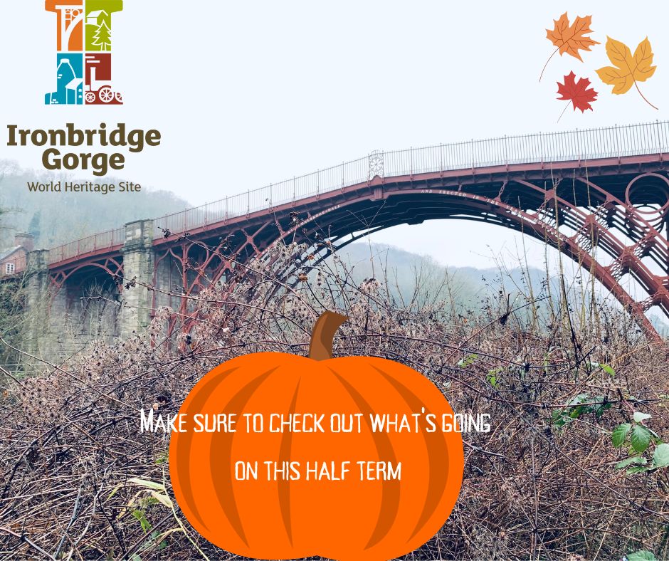 IronbridgeWHS's tweet photo. Looking things to do this half term?
Make sure to check out all the family fun our partners have going on just for you this half term!
@IronbridgeGMT @IronbridgeSGCT 
#halftermfun  #ironbridgegorgewhs  #IGMT #SGCT https://t.co/hJa16nBsFt
