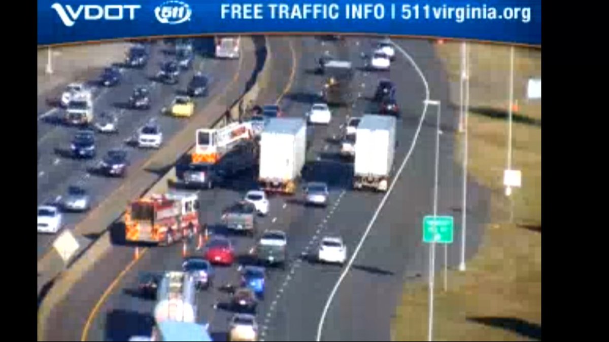 NBC12 WWBT Richmond on Twitter: "RT @CandiceNBC12: TRAFFIC ALERT: Crash I-95 North near