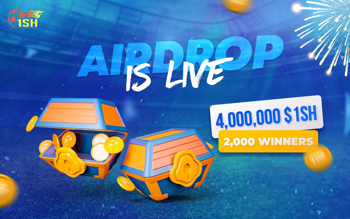 AirdropKart's tweet photo. 🚨 Airdrop: 1Shoot (1SH)
🔥 Reward: 1800 1SH (~$6)
📋 News: BSCStation 
🏆 Winners: 2000 Random
📅 End Date: After 2 weeks
🚀 Distribution: After TGE

ℹ️ Airdrop Link: https://t.co/0wLl0OaUc1 https://t.co/V5UB15cmAL