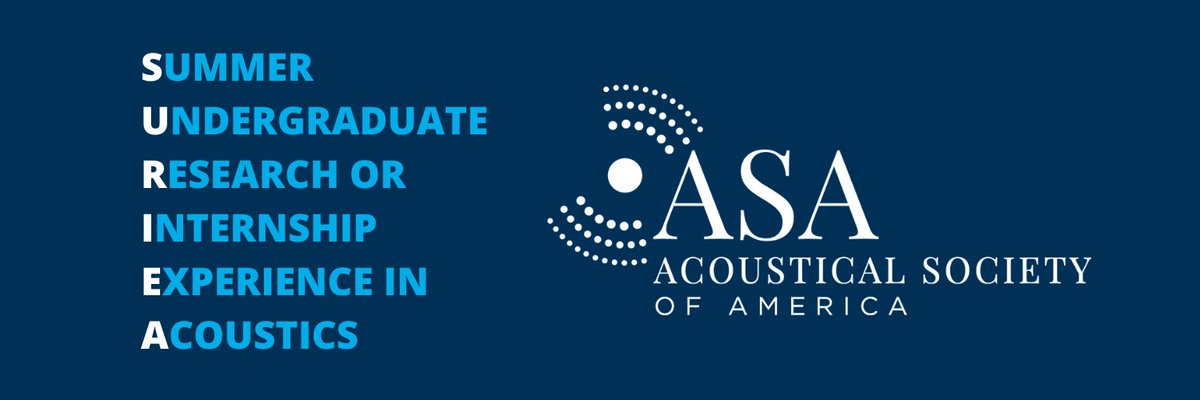 Acoustical Society of America tweet media