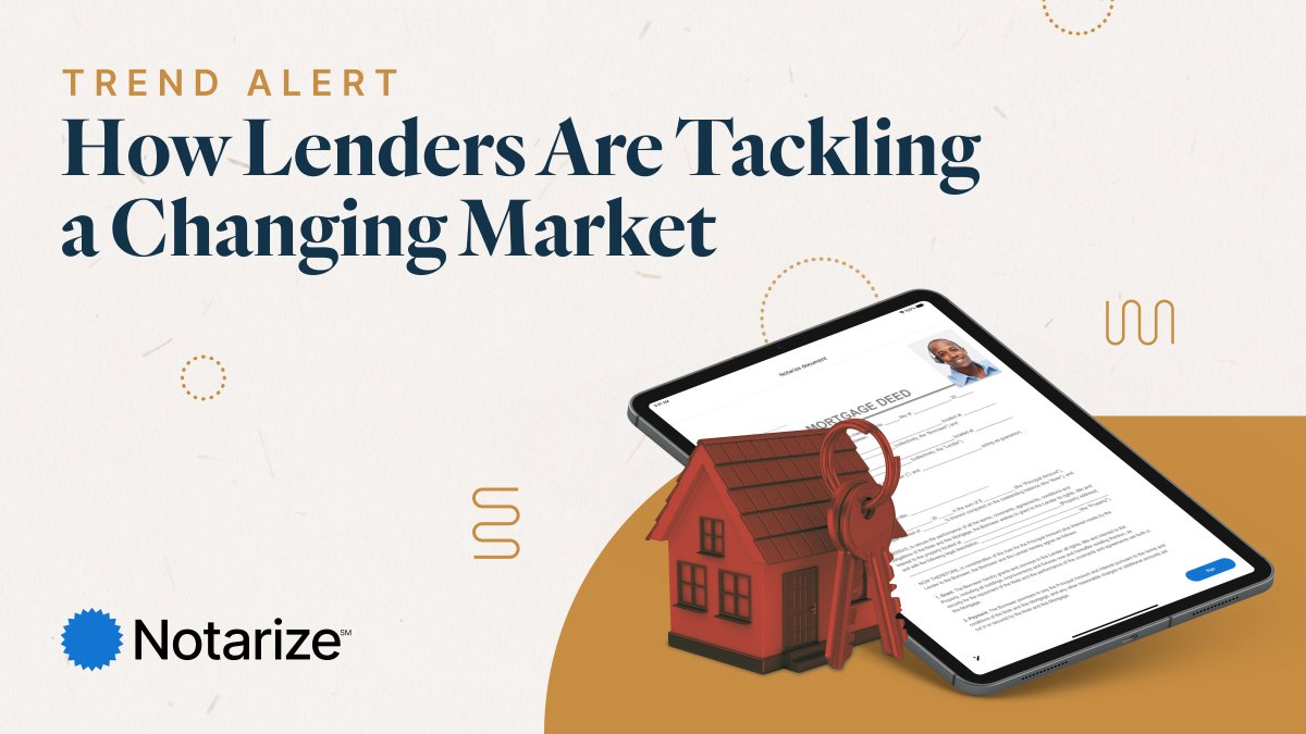 TyiWhitcomb's tweet photo. Lenders are embracing key trends to stay competitive in the changing #RealEstate market including online notarization, eNotes, virtual appraisals &amp; more. 🏡

Here's how companies like @UWMlending are using innovation to stay ahead of the competition.  https://t.co/vqUK6JUHs4 https://t.co/JfEon3wtrj