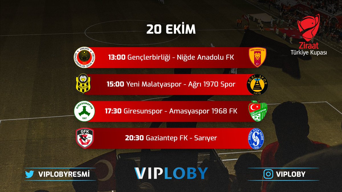 ⚽️Ziraat Türkiye Kupası heyecanı Viploby'de.

🎰Bir birinden özel Viploby Bonuslarından yararlanmak için hemen üye ol !

🎩Türkiye'nin Tek VIP Platformu Viploby

📺#canlimac : bit.ly/viplobytv

🖥️Güncel adres: bit.ly/viploby