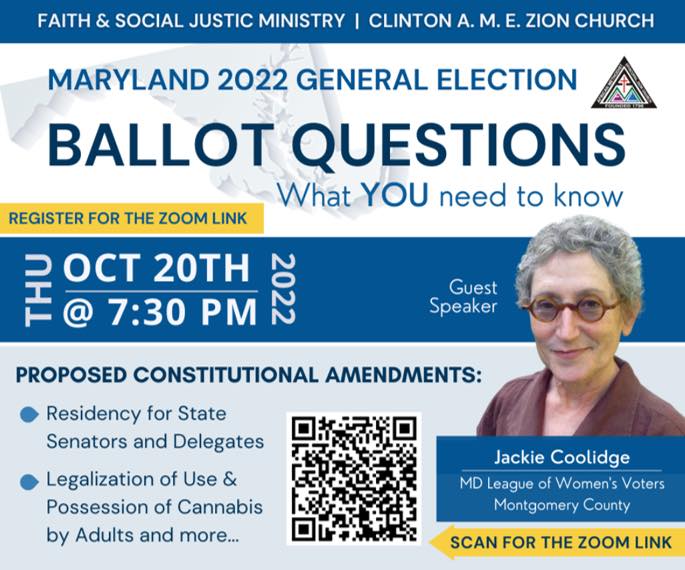 MoCoMDLWV's tweet photo. Hey MoCo Voters, Register now to join us #tonight!
https://t.co/AdqojkRn6w
#BallotQuestions #GeneralElection2022 #VOTE #LWV https://t.co/BPRy5tJDQk