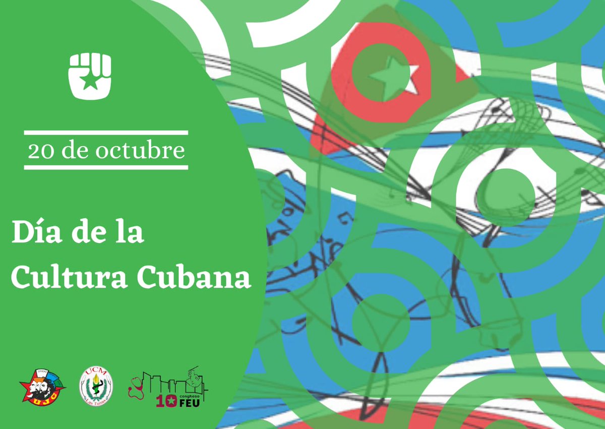 La cultura es el aprovechamiento social del conocimiento. Felicidades 👏 para todos los artistas 🎨 
<a href="/FeuCuba/">FEU de Cuba</a> <a href="/Buhito_98/">Dr. Castro</a> <a href="/DaimarelisFlor3/">Daimarelis Flores Charles</a> @dpslastunas <a href="/YadiraEscobarP1/">Yadira Escobar Pérez</a> <a href="/comsaludppadre/">Comunicador Salud PPadre</a> @FeuorienteC <a href="/CienfuegosFeu/">FEU UCM Cienfuegos</a> <a href="/FEUdelaULT/">FEU ULT</a> <a href="/FeuUcmCAV/">FEU UCM Ciego de Ávila</a> @FeuUho @MigueMacha2 @armandoacruz