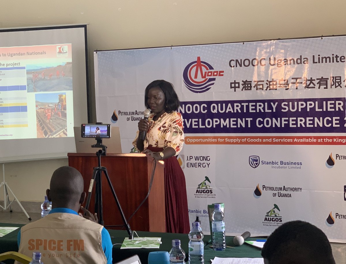 CNOOCUgandaLtd's tweet photo. Oil and gas supplier Development Conference ongoing at Kabalega Resort Hotel in Hoima. Information on opportunities and how to prepare for the opportunities is being shared. https://t.co/1AlGUz0d35