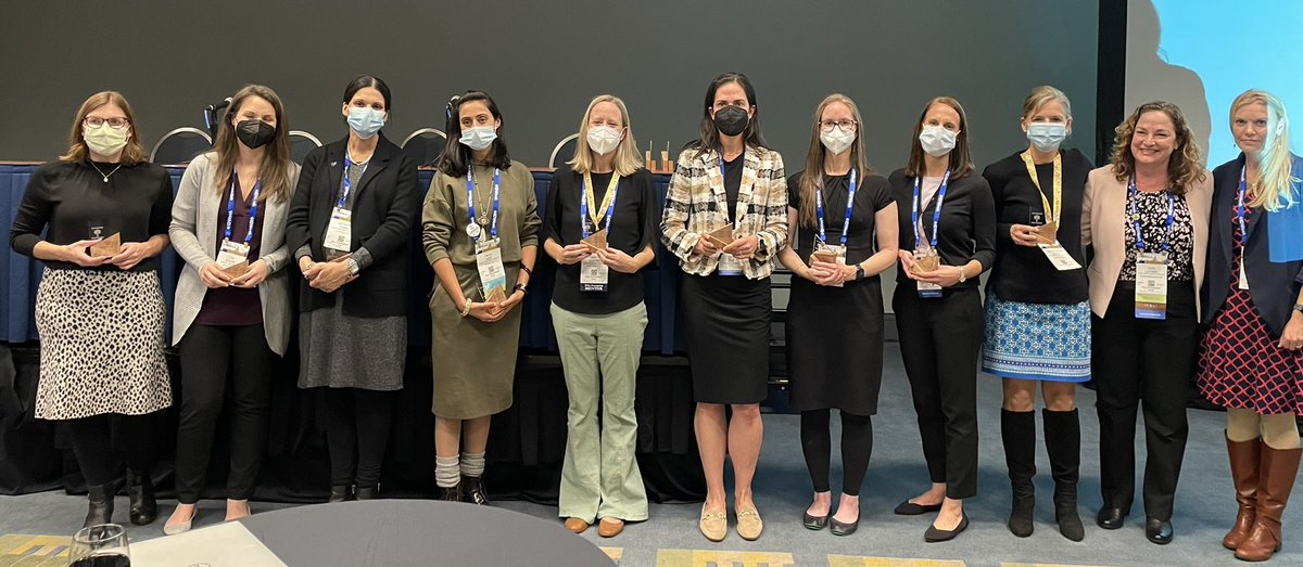 Payal_Patel's tweet photo. The all-💁🏽‍♀️ Mount Rushmore of ID Med Ed was honored @IDSAMedEdCOP 
#IDWeek2022
Y’all are an inspiration! https://t.co/utT6Sb3AJb