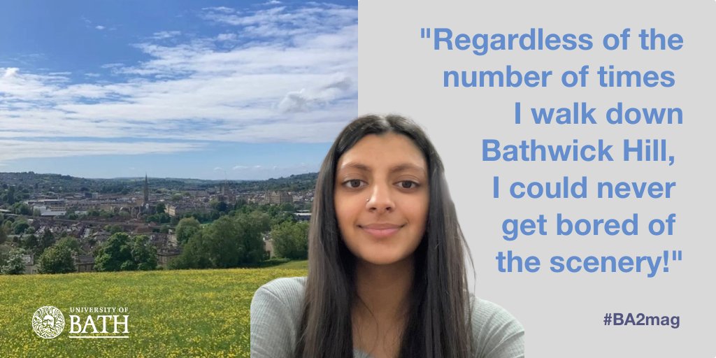 What is Bath's best day out? 🗺️ Social Science Gold Scholar Harisa shares her perfect jaunt around the city in our @UniofBathAlumni #BA2mag. bath.ac.uk/campaigns/bath…