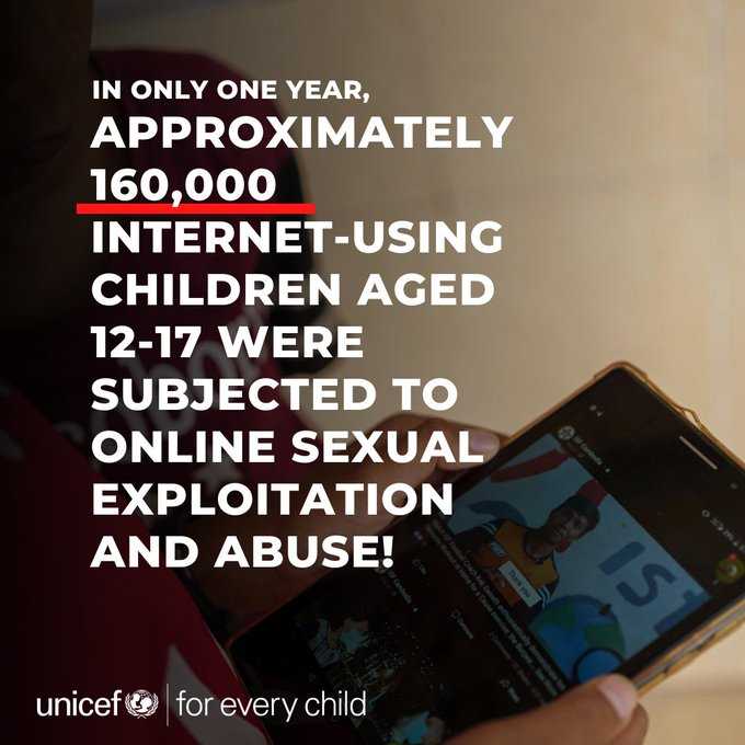The #DisruptingHarm Report for #Cambodia is out!

Research shows that in just 1 year, ~160,000 internet-using children aged 12-17 were subjected to online sexual exploitation and abuse!

We must #ENDViolence against children now!
👉uni.cf/3SOIBcB

v/@unicefcambodia