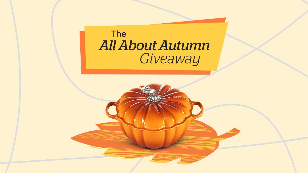 Rakuten (@rakuten) on Twitter photo ๐ DAY 3 OF GIVEAWAYS ๐ For our final prize, weโre giving one lucky winner the coveted Le Creuset Pumpkin Cocotte in Persimmon ($368 value!)
To enter:
-Follow <a href="/Rakuten/">Rakuten</a> on Twitter
-Retweet this post
-Reply to this post with the fall dish youโd cook first with your new dutch oven ๐ DAY 3 OF GIVEAWAYS ๐ For our final prize, weโre giving one lucky winner the coveted Le Creuset Pumpkin Cocotte in Persimmon ($368 value!)
To enter:
-Follow <a href="/Rakuten/">Rakuten</a> on Twitter
-Retweet this post
-Reply to this post with the fall dish youโd cook first with your new dutch oven