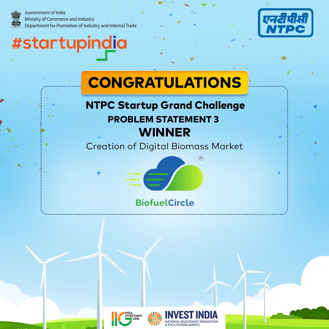 NTPC Startup Grand Challenge results are announced! ​ What are you waiting for? Check now if you are one of the startups selected under Problem Statement 2 & 3: bit.ly/3sa5vQ9 @ntpclimited #NTPC #Results #StartupIndia