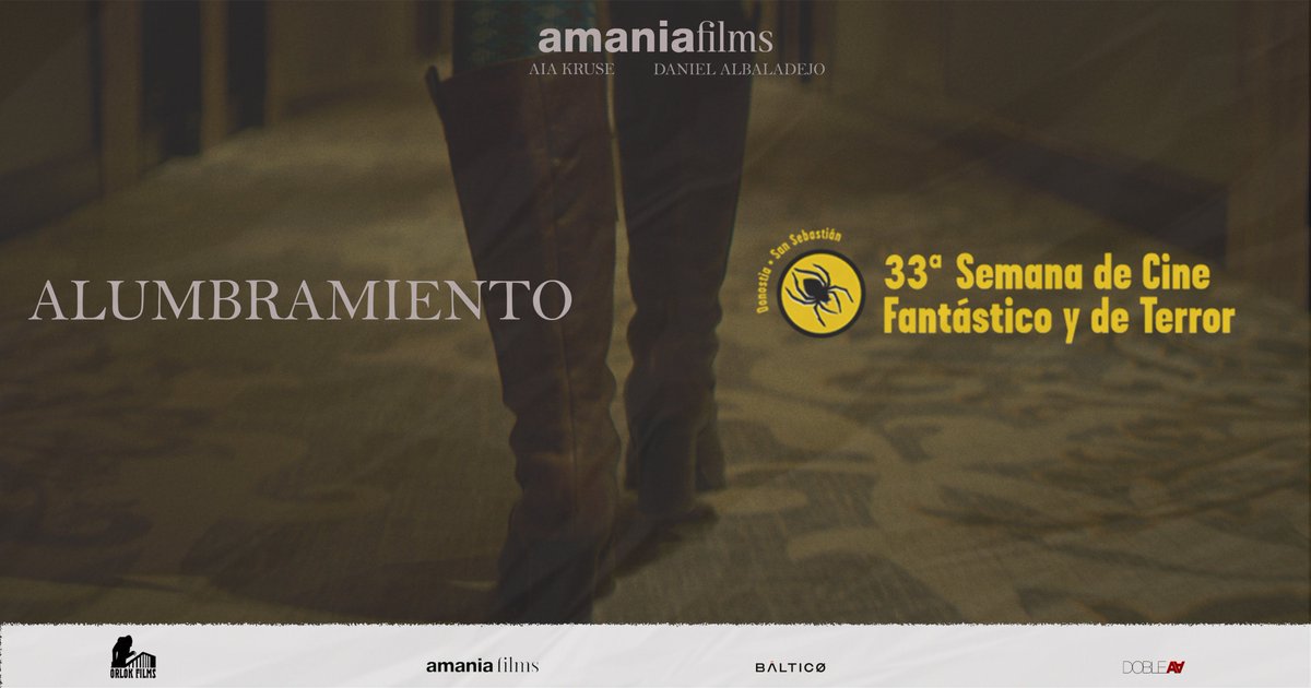 FilmsAmania's tweet photo. #Alumbramiento, de Imanol Ortiz, estará presente en @horrorfestival

#Shortfilm #Cortometraje #Cine #Cinema #Movie #Película #Terror #Horror #Horrormovie #Basqueaudiovisual #Basquecinema #CineVasco #PaisVasco #CineEspañol https://t.co/S1r7oUopBH