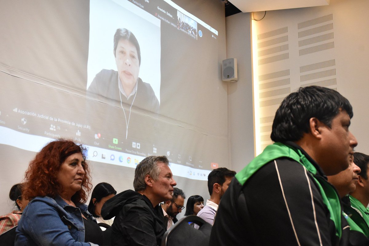 💪🏽🇦🇷 Tercer encuentro del Curso de Formación Sindical de la FE-SITRAJU y el @MinTrabajoAR

#FormacionSindicalFesitraju