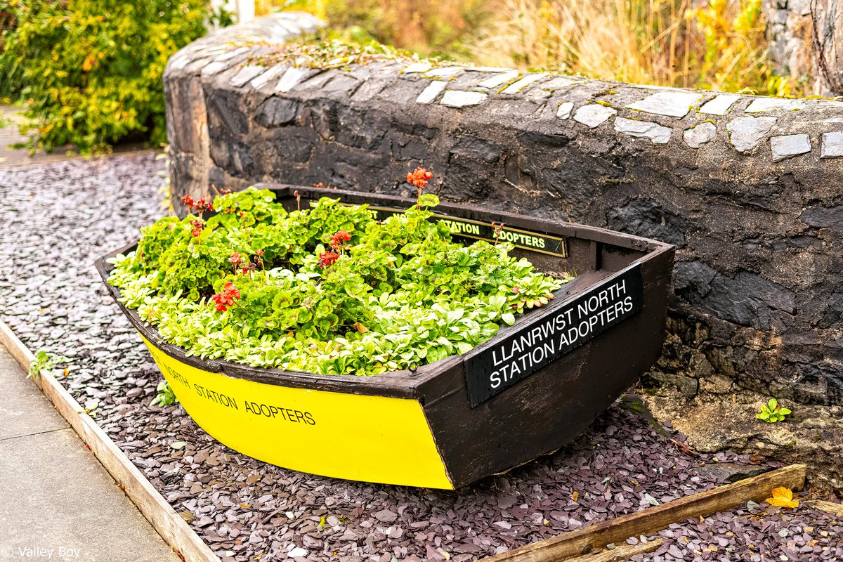 BJRoberts's tweet photo. Great community care shown to North Llanrwst's 1863 Conwy Valley Line Station, by the North Llanrwst Station Adopters. @Ruth_ITV @kelseyredmore @ItsYourWales @northwaleslive @northwalescom @AllThingsCymru @OurWelshLife @NWalesSocial #Llanrwst #1863Station #ConwyValleyLine #Wales https://t.co/iLQKGkvuI5
