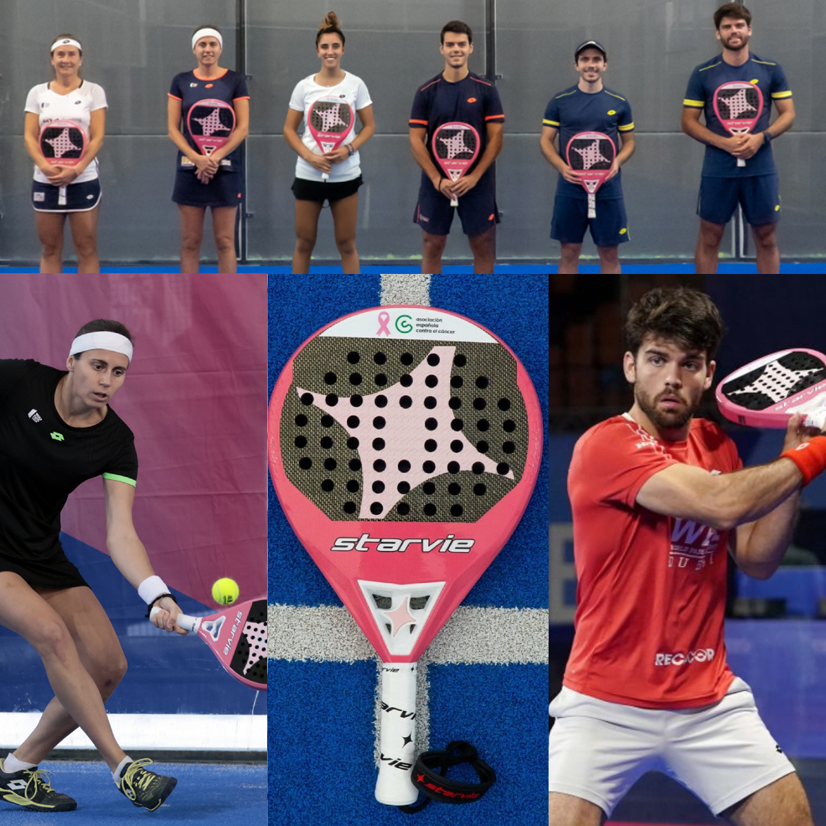 🆕 <a href="/starviepadel/">StarVie Pádel</a> diseñó un modelo especial por el #DiaMundialDelCancerdeMama 🎀, el cual se celebra cada 19 de octubre

💰 La usaron varios de los jugadores de la marca en el Open de Menorca y parte de las ventas serán destinadas a fondos de investigación