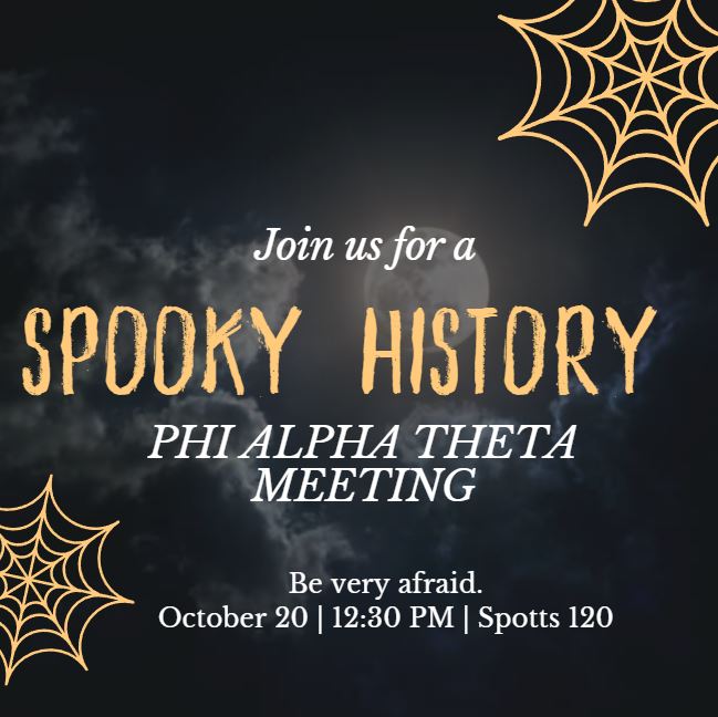MelissaFordPhD's tweet photo. Join @SRU_PAT during Common Hour for some spooky trivia and candy! https://t.co/a2rCHnd7Fr