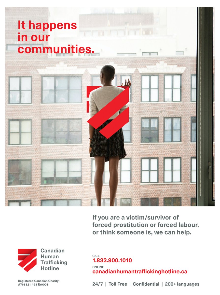 The Canadian Human Trafficking Hotline uses a victim-centered approach when connecting #HumanTrafficking victims/survivors with local emergency, transition, &amp;/or long-term supports &amp; services across the country, as well as connecting callers to law enforcement where appropriate.