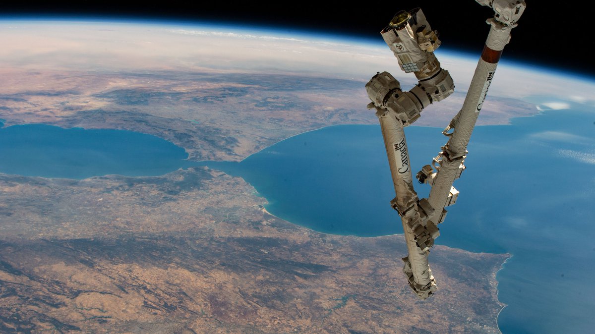 What’s Canadarm2 been up to over the past few months? 🦾 asc-csa.gc.ca/eng/news/artic… Photo: NASA/CSA