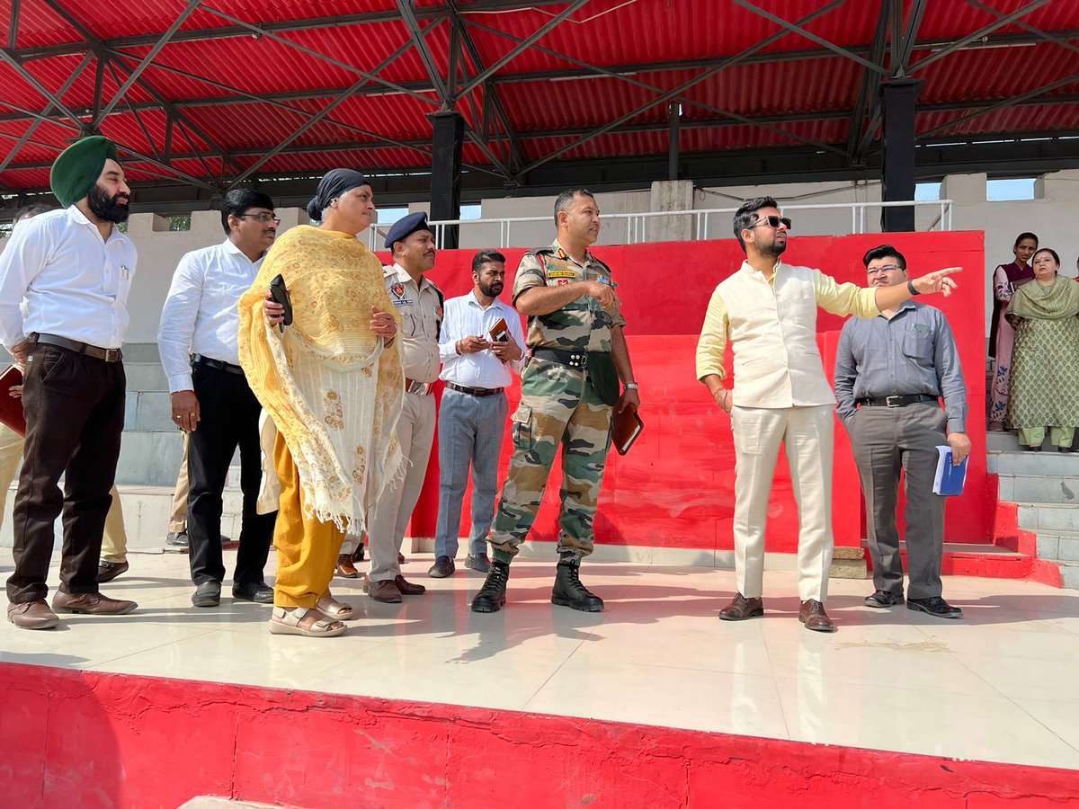 Army Recruitment Rally at Ferozepur from 1st November to 16th November 2022. Almost 30K to appear.

Directed all concerned from Army, Civil and Police Staff ensure recruitment happens smoothly and hassle free.

#IAS #recruitment #Ferozepur #agniveer2022