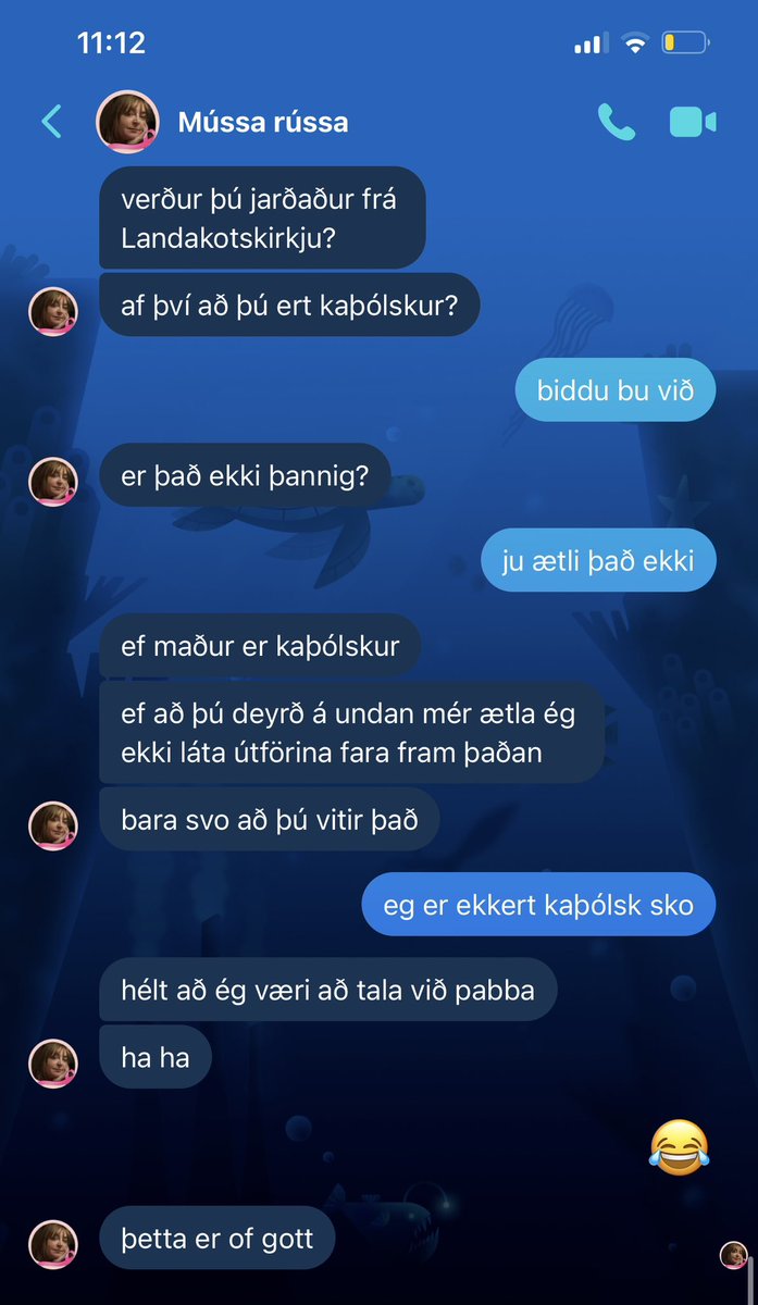 bara svo að þú vitir það