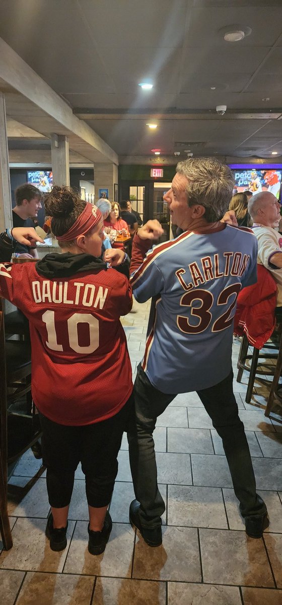 Steph0rWhatever's tweet photo. @Phillies #DarrenDaulton #SteveCarlton @BobKellyFOX29 @FOX29philly https://t.co/4LRPgpXf7k