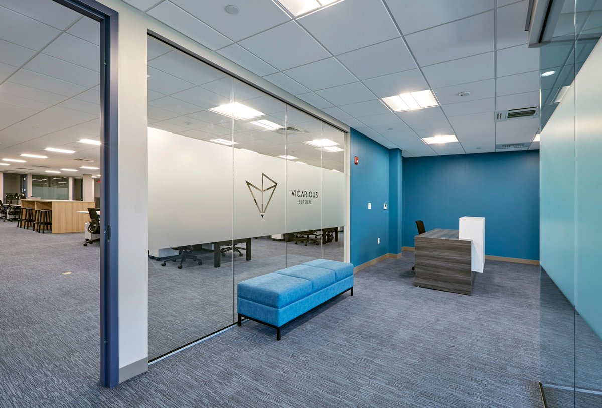 ci_designinc's tweet image. From collaboration zones &amp;amp; open layouts to private meeting rooms and individual offices, Ci designs flexible spaces for the modern workplace.  Check out this project for Vicarious Surgical where Ci partnered with DME and Total Office to fit out and transform 29,000SF. #Design