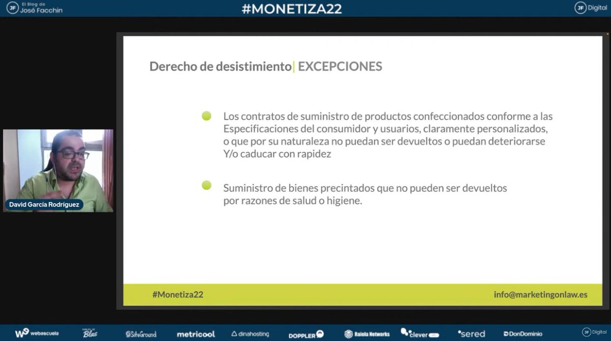 Uno de los puntos esenciales para que todo esté dentro de la legalidad. Excelente expliación <a href="/DavidGarcia_Rod/">David García</a> #Monetiza22