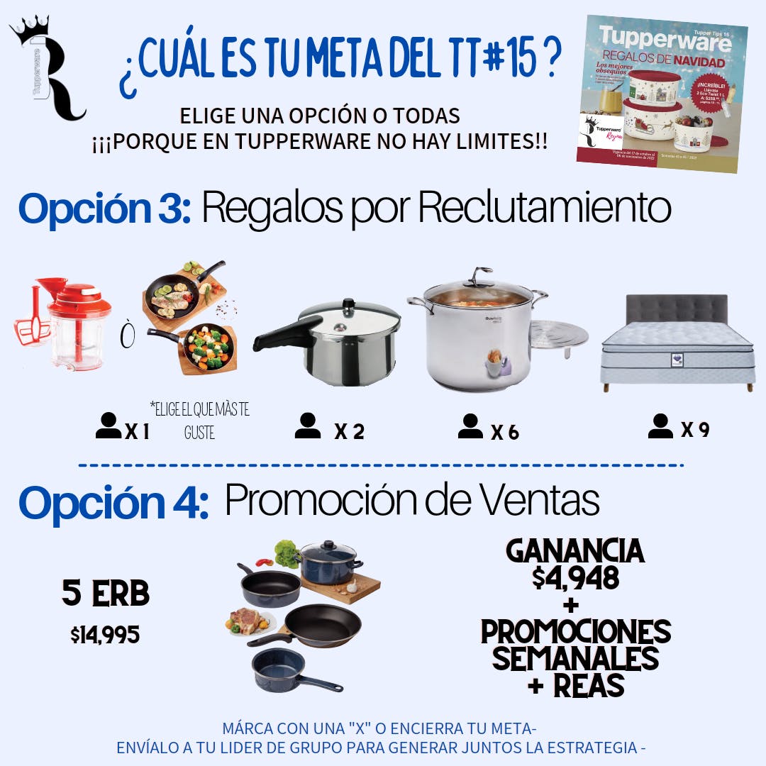 TupperwareReyna's tweet photo. 😁El NUEVO catalogo viene acompañado de promociones increíbles 🌟
Es momento de replantearnos nuestra meta 🏁🏁
Hasta dónde vas a llegaf??

#EligeLoBuenoEligeTupperware
#EmprendeConTupperware
#TupperwareSoloHayUno
#ConLaCoronaBienPuesta https://t.co/Om3h0aKXRr