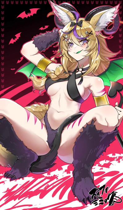 悪魔ポルカ(これタグ付けられないなって完成してから気づいた(遅)) 