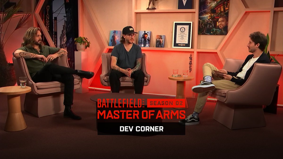 Tune in today at 15:00 UTC // 17:00 CEST for a new Dev Corner as we discuss all things new with Update #2.2 in #Battlefield 2042, which is playable right now! See you there, shortly! 🔔 twitch.tv/battlefield