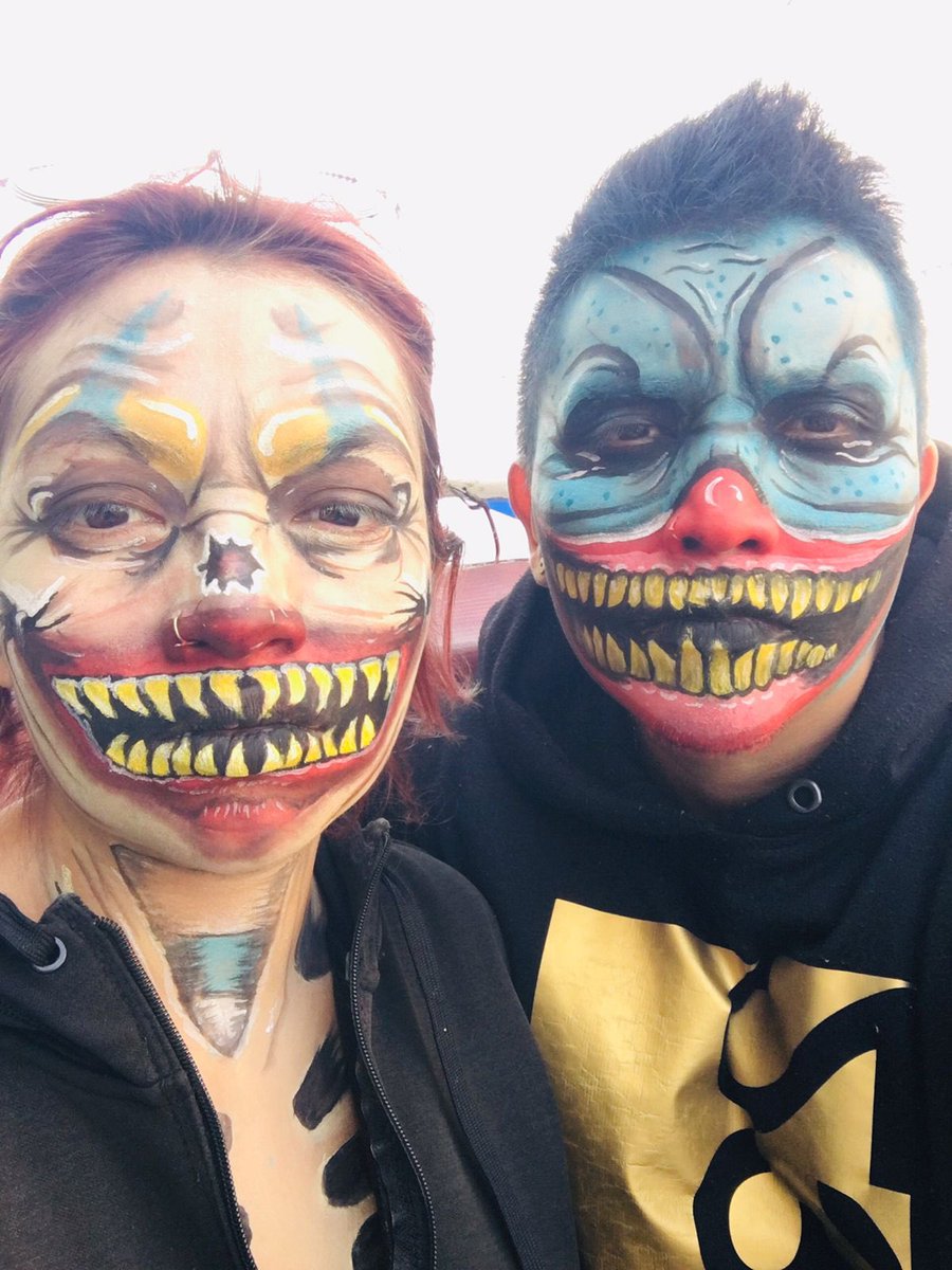 NulbiG's tweet photo. #DiaDeMuertos #Halloween #colibrixbodypaint #colibrix  #catrina https://t.co/M6OGWauQfx