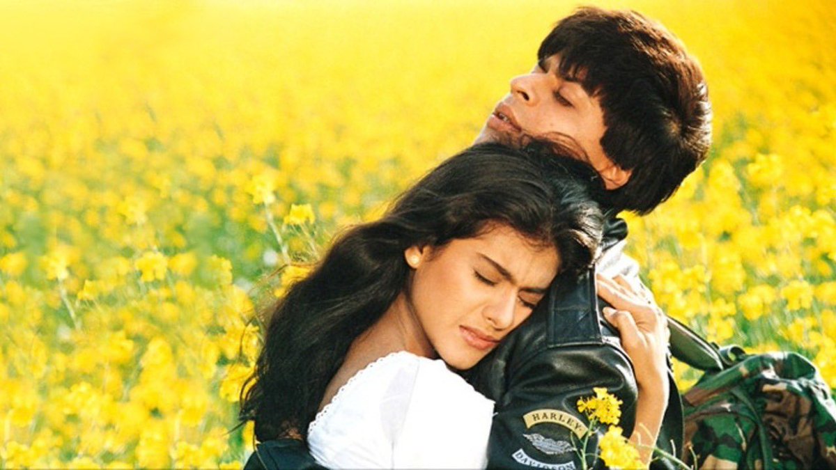 #DDLJ, the romantic movie of the century completes 27 years today! And if you're wondering 'na jaane mere dil ko kya ho gya' and are in the mood for a romantic read, here's the best of today: shorturl.at/btHS4 @durjoydatta ❤️ Picture credit: @yrf @iamsrk @itsKajolD #srk