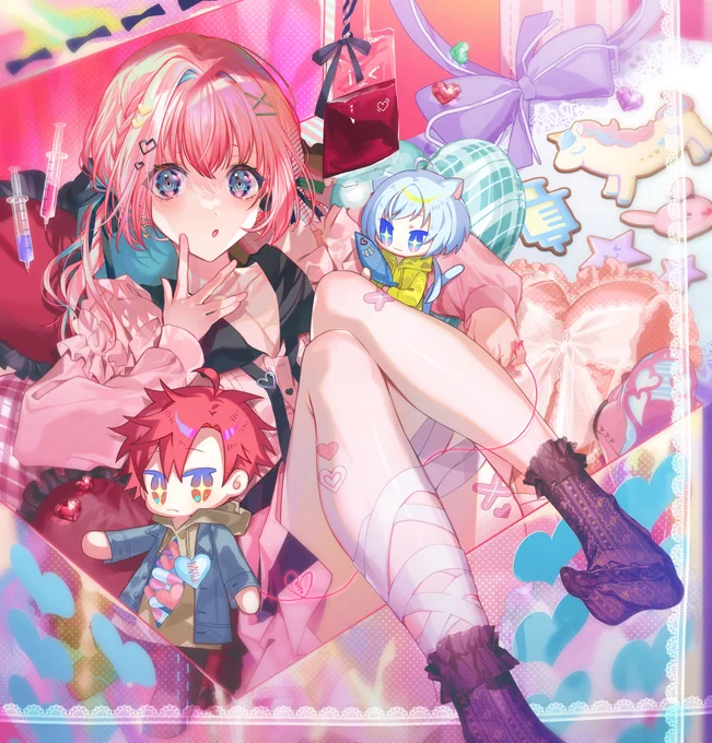 #あなたのぴんく色の作品を見せてください 