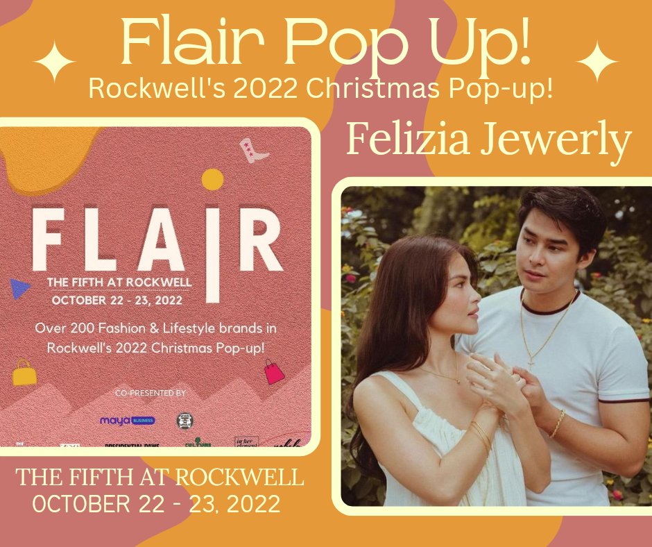 MclisseiansOfc's tweet image. Let's support McLisse with their Felizia Jewelry Pop Up Store at Rockwell 

#FeliziaJewerly
#McLisse 
@flairpopup 
@MccoydDeleon @ElisseJoson