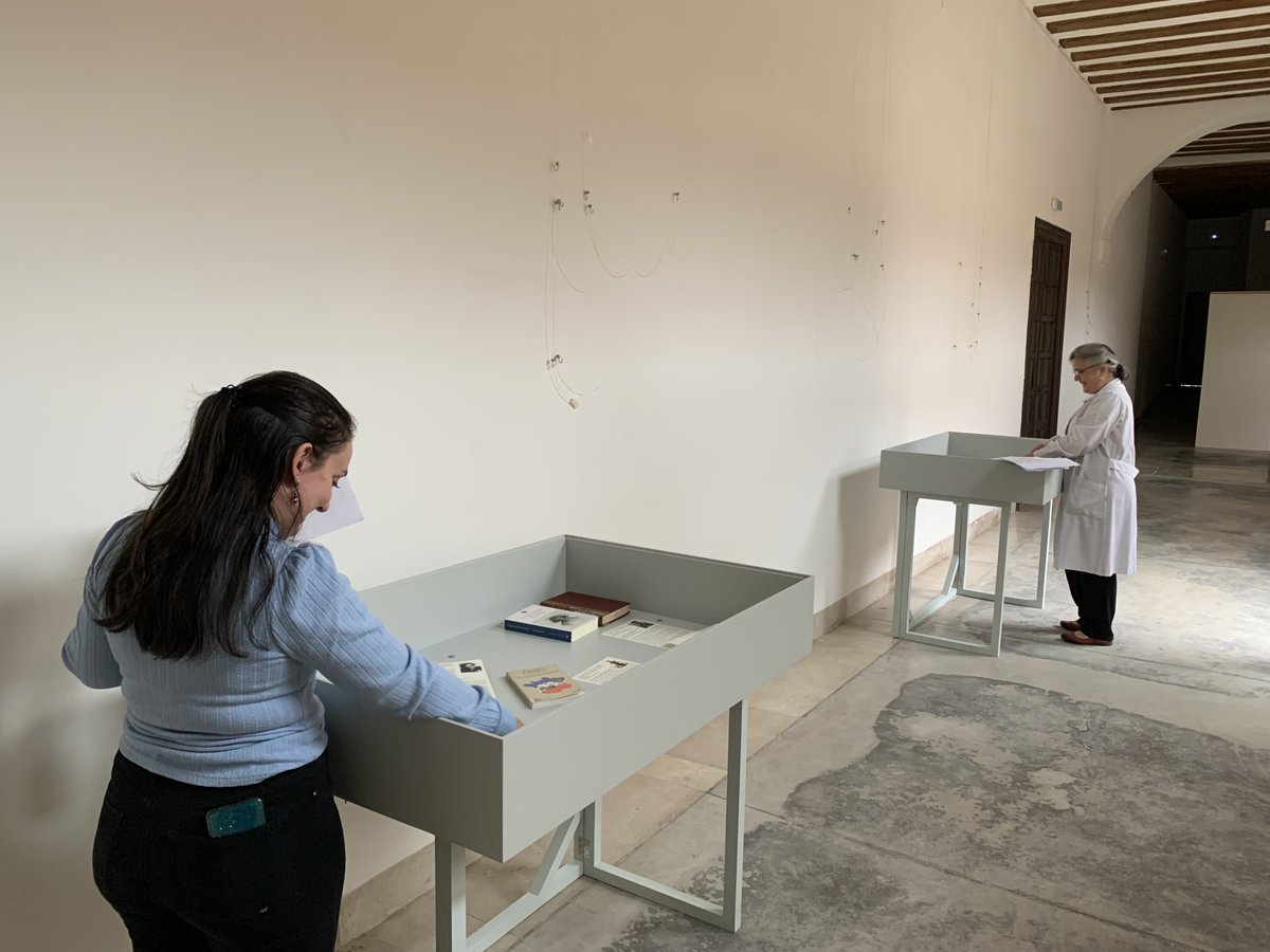 📚Preparando la exposición #TesorosDeBibliotecas en #ArchivosDelMovimientoObrero con motivo del #DíaDelasBibliotecas “Escritoras en la II República: vivencias y recuerdos“ #EscritorasIIRepública

⏰24 octubre-18 noviembre, de 9 a 13,30 h.