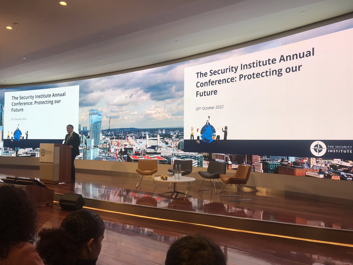 UWLCCC's tweet photo. Great to be at the @SyInstitute 2022 conference on ‘Protecting Our Future’ in a terrific venue courtesy of @avivaplc. Thanks @SyIChair for the warm words of welcome, and the staff team and directors for pulling together such an engaging programme https://t.co/xfk9fopatO