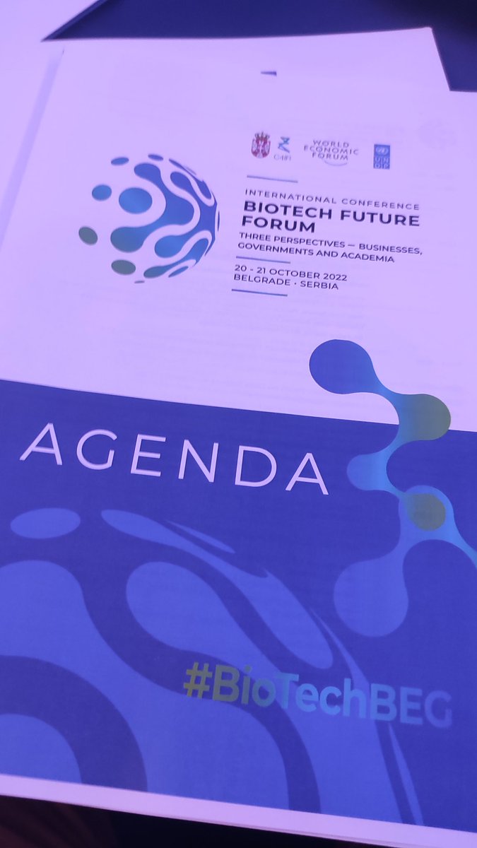 Beukovicd's tweet photo. It is big honor to be part of Botech Future forum!
#BioTechBEG https://t.co/7imRmTQJgp