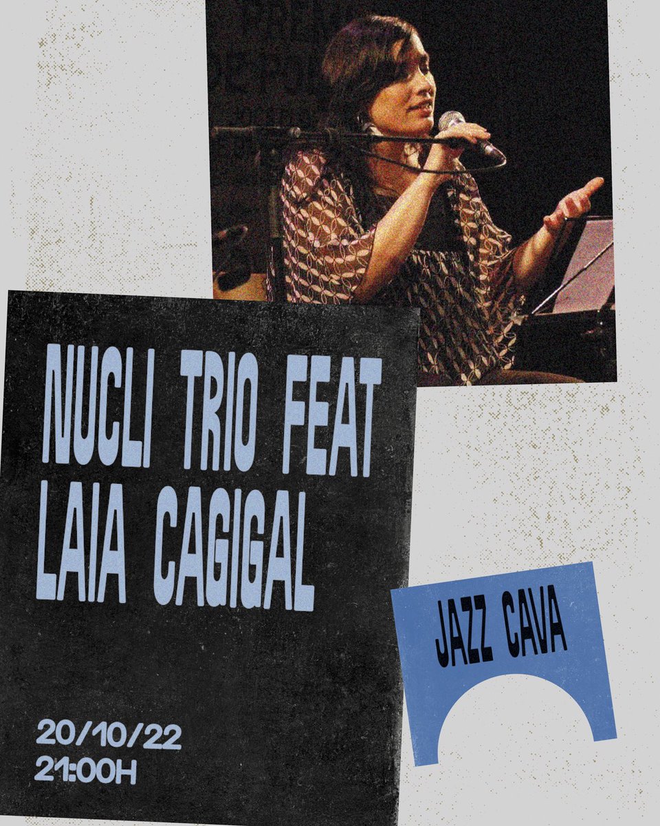 Dvinolas's tweet photo. Vinga va que avui #nuclitrio comencem el cap de setmana i ho fem fent aquest #NucliTrioConvida @laiacagigal a la @jazzcava de #Vic i ens fa molta il·lusió, primer concert d’uns quants, va veniu!😁 #arrencantmotors #livemusic #jazzguitartrio #jazz https://t.co/mt2YEJTg4N
