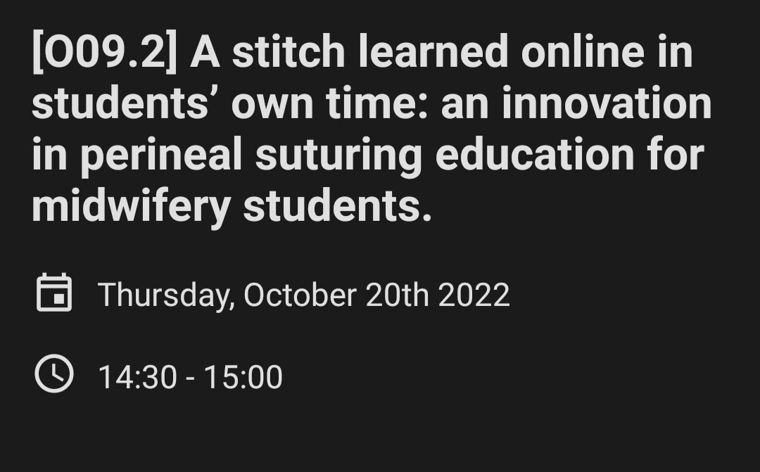 I'm here in the beautiful Sitges for the #NETNEPCONF. Myself and @SiobhnBrereton1 (@ucdsnmhs )are presenting research about a @UCDMidwifery perineal suturing project this afternoon.