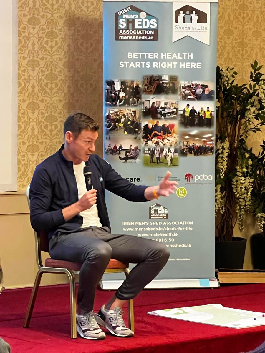 IrishSheds's tweet photo. Congratulations @DavidGillick on passing the rangers challenge #HellWeek. You inspire shedders all around Ireland who've been lucky enough to meet and chat about #mentalhealth - amongst other things!
#menssheds #menshealth #intellect #ability #quietsupport #ShouldertoShoulder https://t.co/b2VNxQ4itC