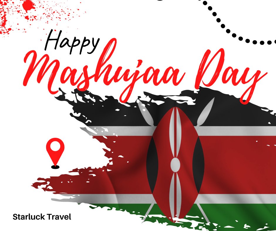 starlucktrv's tweet photo. Happy #MashujaaDay2022 https://t.co/Q6TrelwYUK