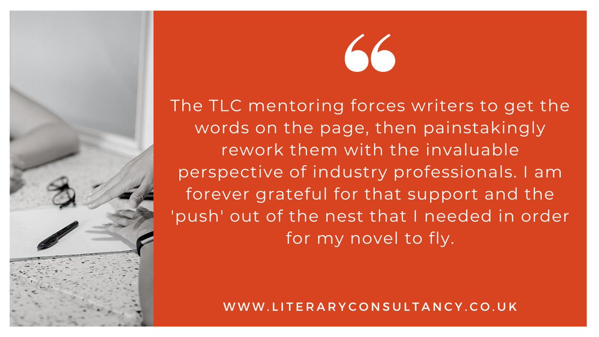 We love working with our mentees: in the last year, we've worked with writers from Israel, Spain, Canada, America, Scotland, Ireland and Guernsey, guiding them as they put pen to paper. Could mentoring be the support you need to finish a writing project? literaryconsultancy.co.uk/mentoring/chap…