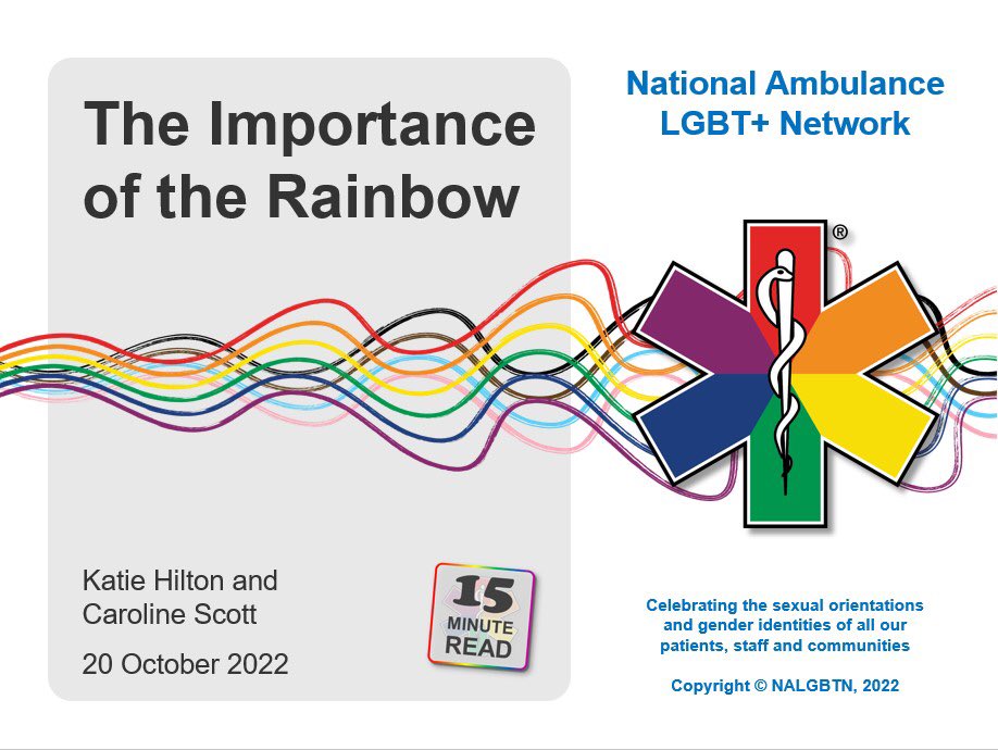 NatAmbLGBTUK's tweet photo. If you’ve ever wondered about the origins of the LGBT+ rainbow flag and why it is so important, we have the 15 Minute Read for you. Committee members Katie and Caroline explain.

Find our 15 Minute Reads at https://t.co/y1XeyNxSkg

@AACE_org https://t.co/HF1sWVRRh5