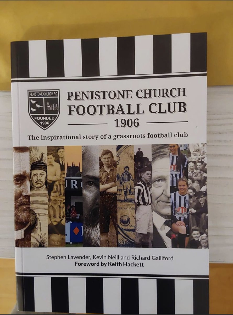 pcfc1906's tweet image. What a night last night at the Penistone Church FC book launch and what a story the authors have unearthed. 

Genuine evidence, information and letters pre dating previous football records about how Association Football got started - we kid you not.