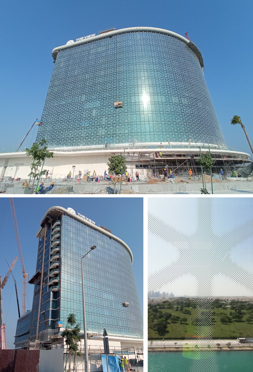 The View Hospital construction is almost ready for <a href="/FIFAWorldCup/">FIFA World Cup</a> 
Visitors will enjoy, in Doha's skyline, the largest LED screen of the world and patients will benefit from its high standard healthcare experience.

More on the project: lnkd.in/guQVrBZ